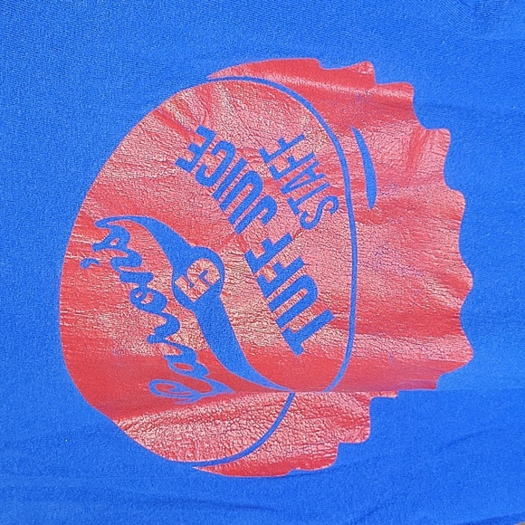 Unisex YMCA Volunteer Short Sleeved T-Shirt in Red White & Blue - Picture 4 of 5